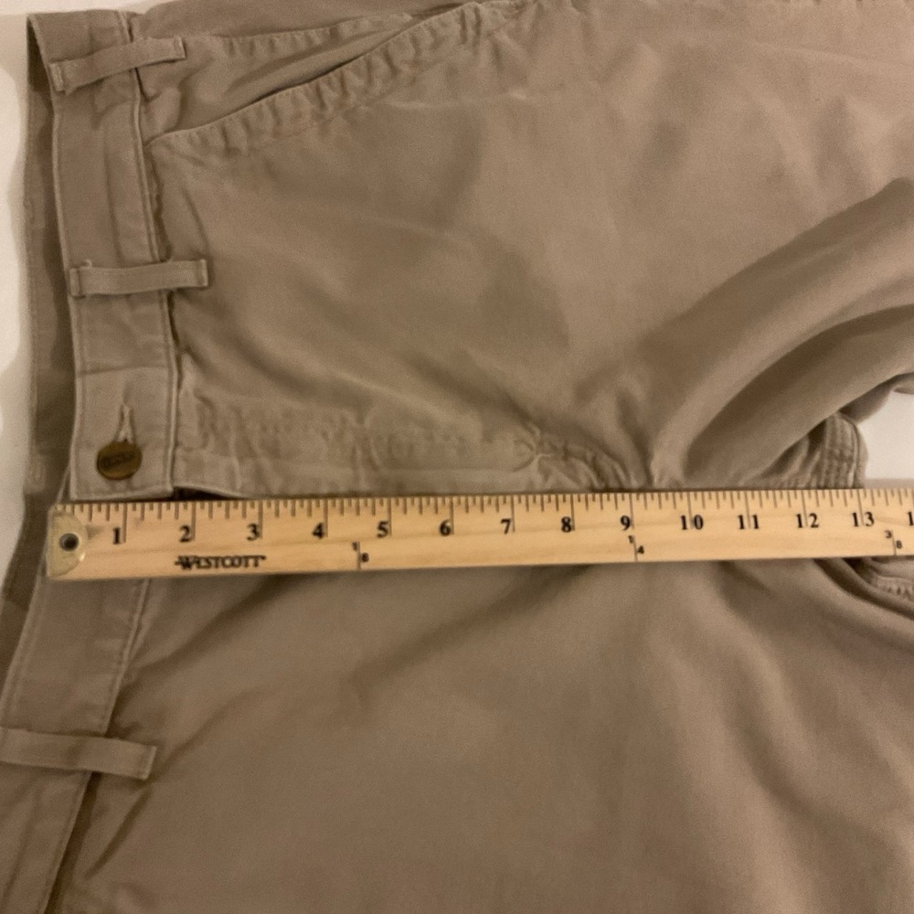 Carhartt Men's Dark Tan Khaki Carpenter Pants, Size 38 X 32 Relaxed Fit - Picture 7 of 11